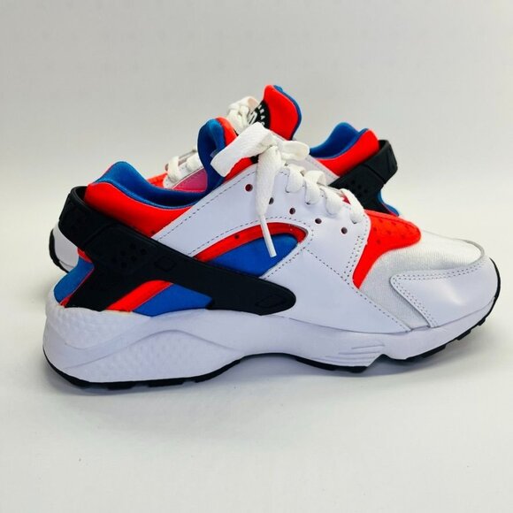 Nike Air Huarache Women's Running Shoes SIze 7 Red, Blue, White DV2220-100 - Picture 5 of 13